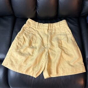Wilfred High Waist Tan Shorts Summer Essential
